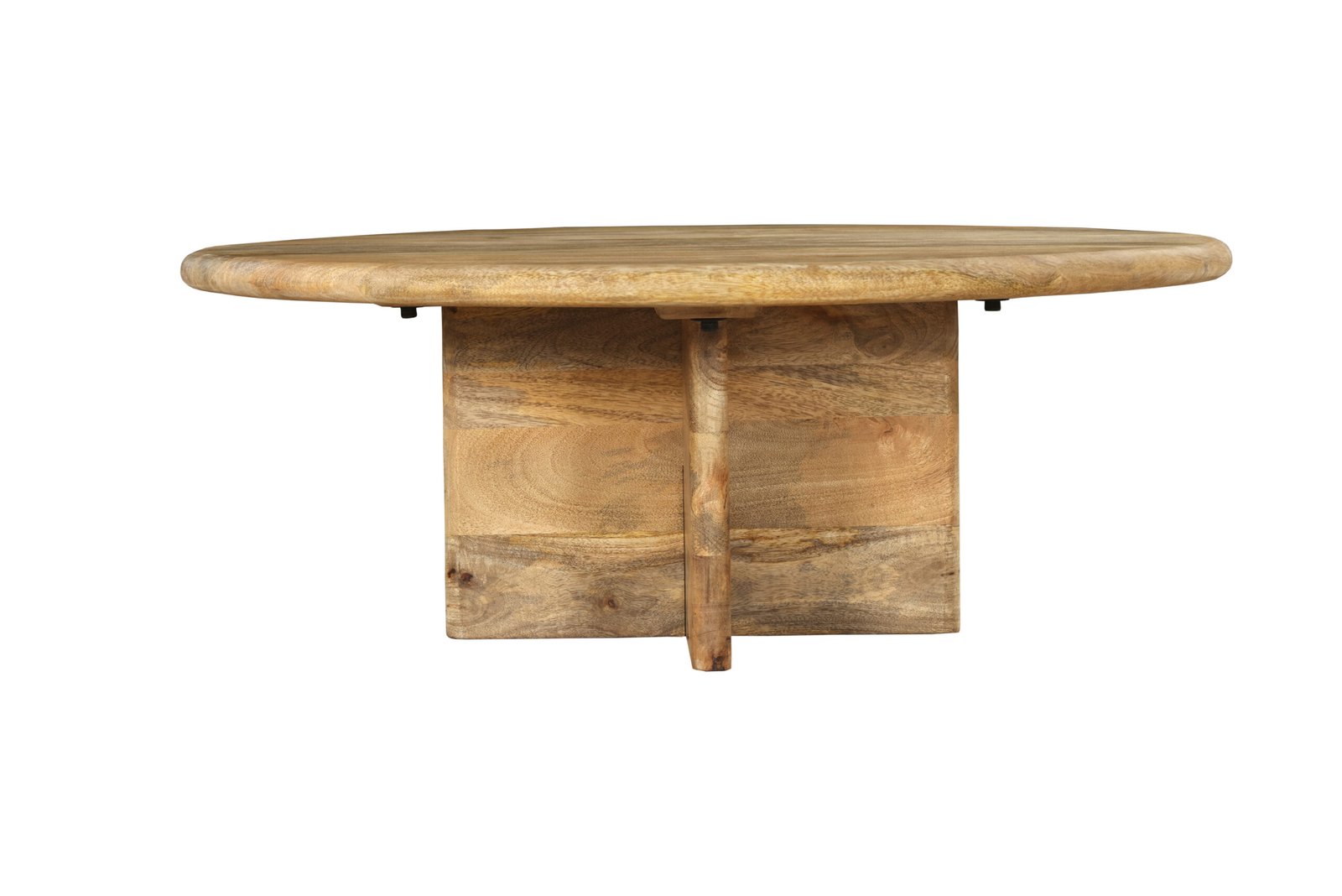 Aurora Round Timber Coffee Table - Image 5