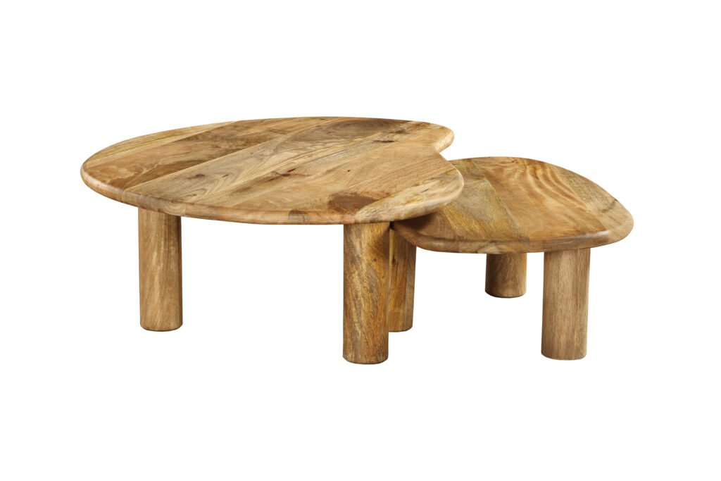 Organic Nesting Coffee Table Set