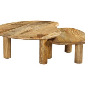 Organic Nesting Coffee Table Set
