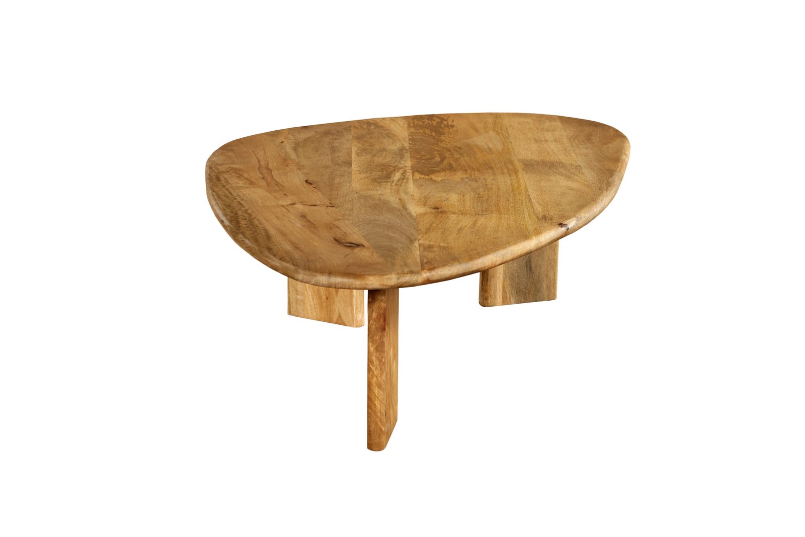 Nordic Oval Timber Coffee Table - Image 4