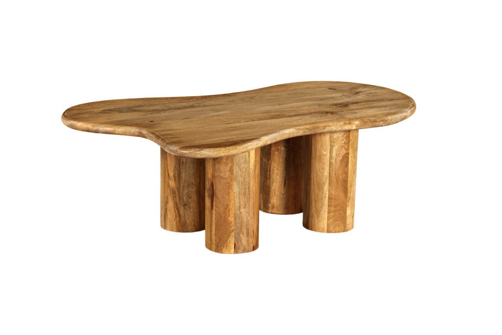 Organic Timber Sculpt Coffee Table