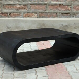 Obsidian Loop Modern Coffee Table