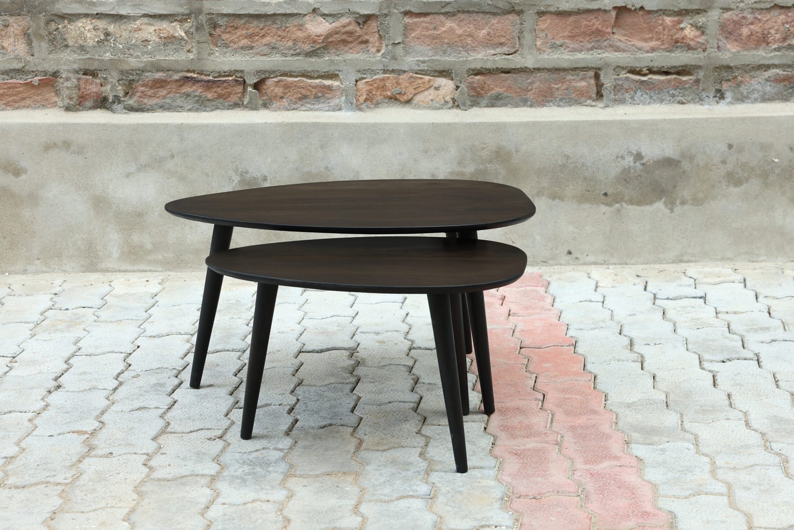 Noir Pebble Nesting Table Set - Image 5