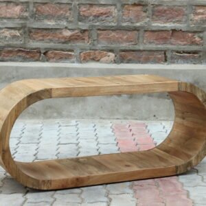 Infinity Loop Wooden Coffee Table
