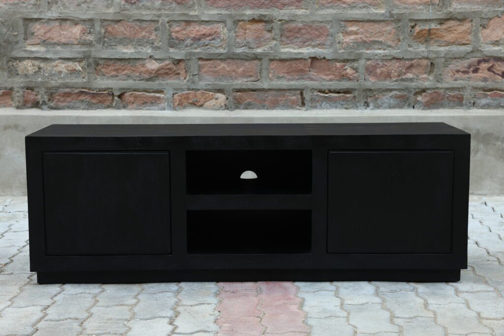 Noir Compact Media Console
