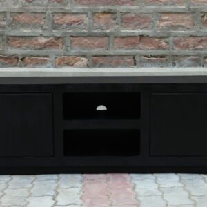 Noir Compact Media Console