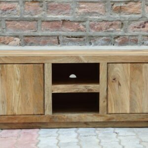 Nordic Solid Wood Media Console