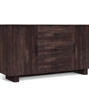 Rustic 2-Door & 3-Drawer Storage Sideboard