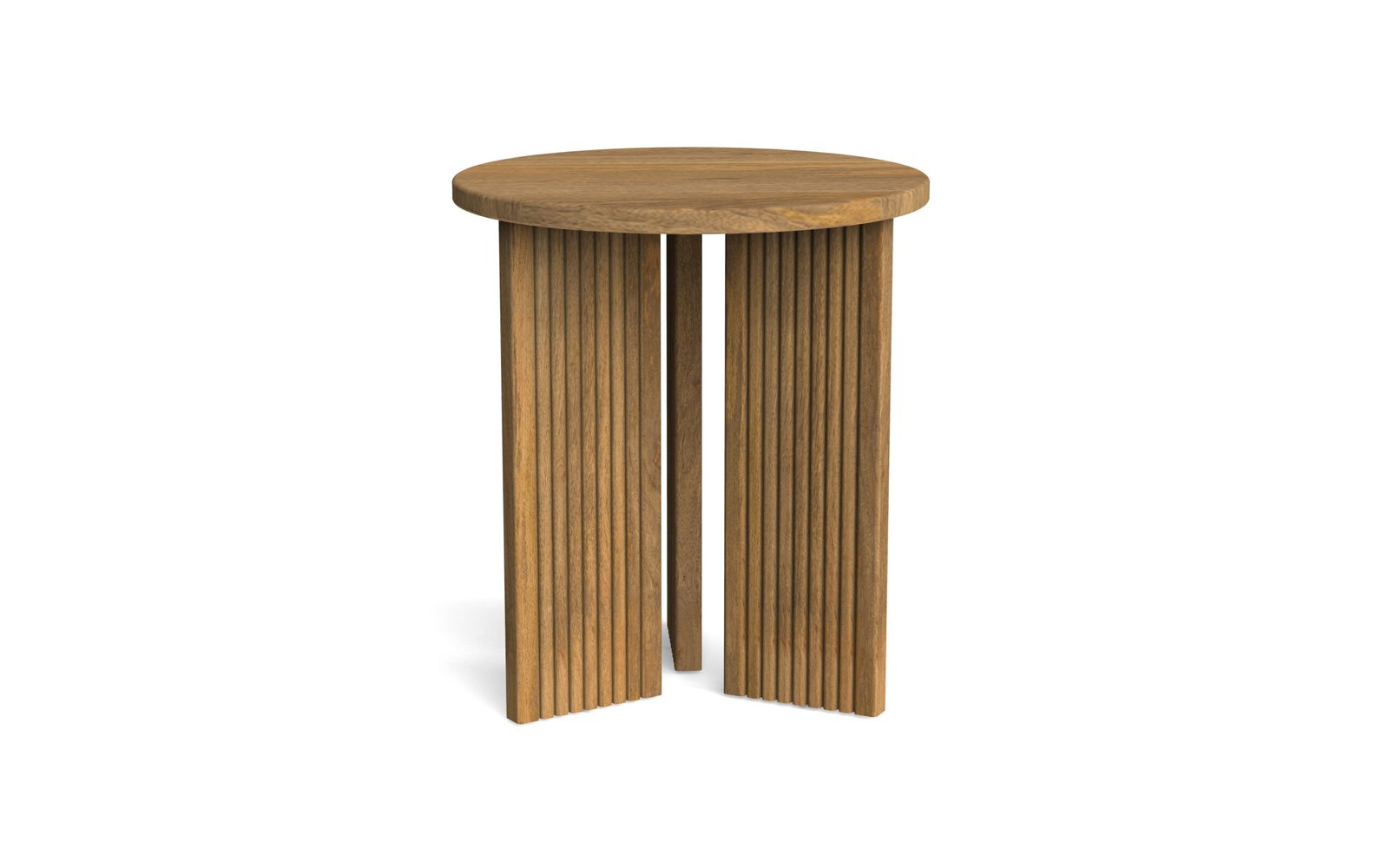 Fluted Round Accent Table - Image 6