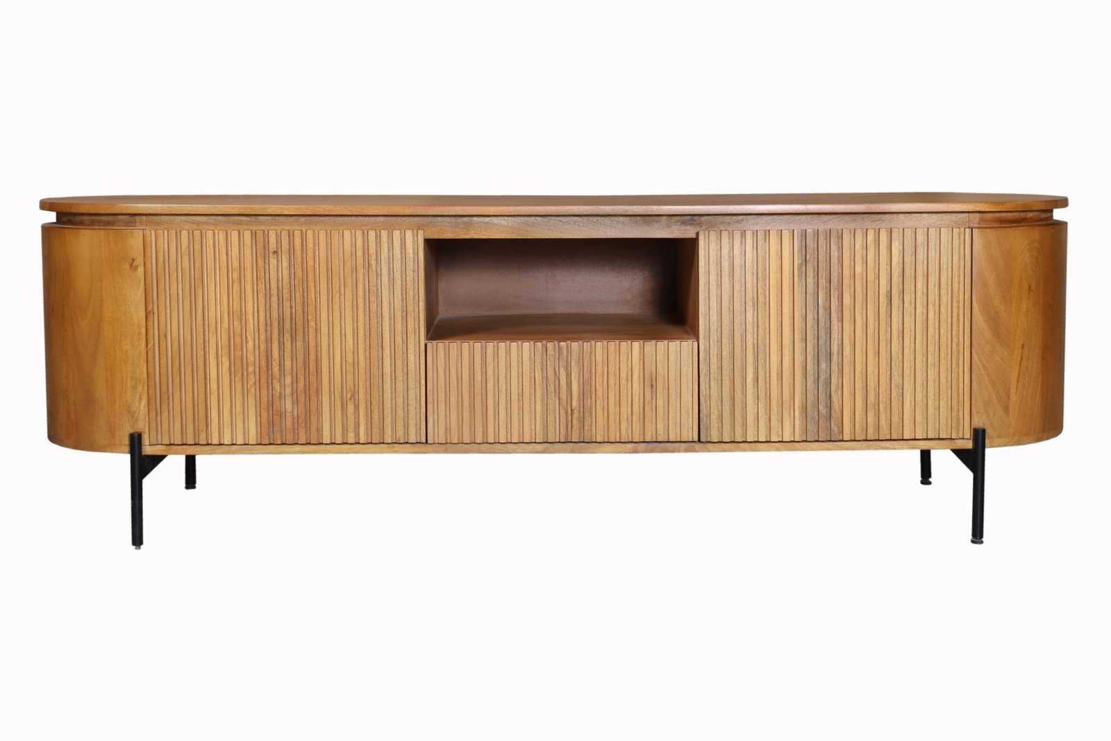 Aurelia Fluted Media Console - Image 2