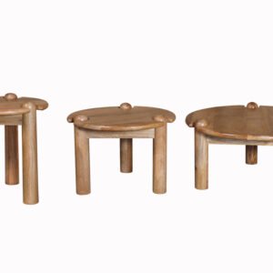 Trio Nest Wooden Side Tables