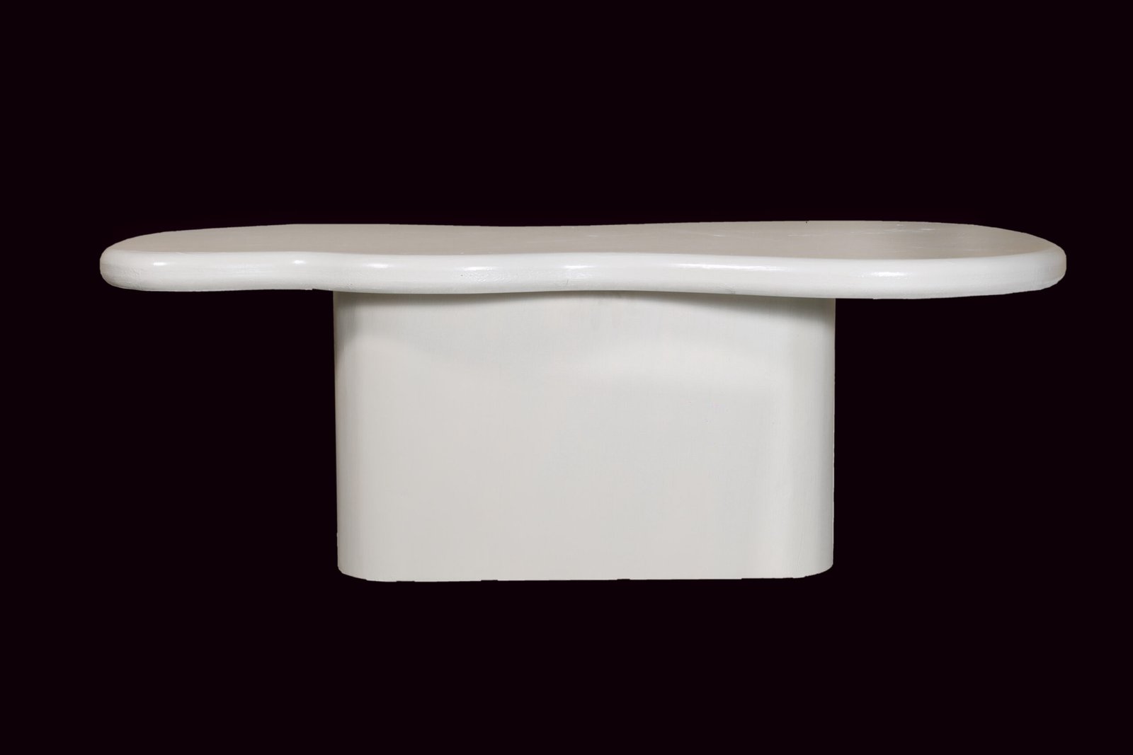 Ivory Wave Designer Coffee Table - Image 2