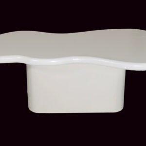 Ivory Wave Designer Coffee Table