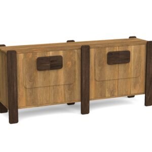 Contemporary 4-Door Sideboard