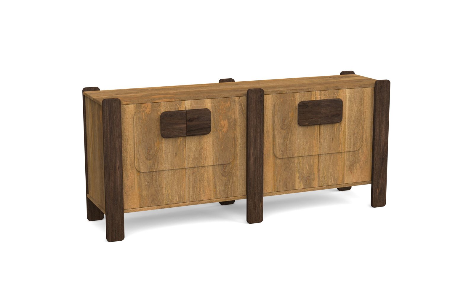 Contemporary 4-Door Sideboard