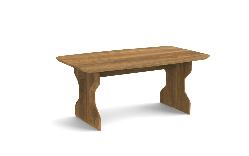 Sculpted Pedestal Coffee Table