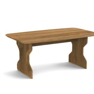 Sculpted Pedestal Coffee Table
