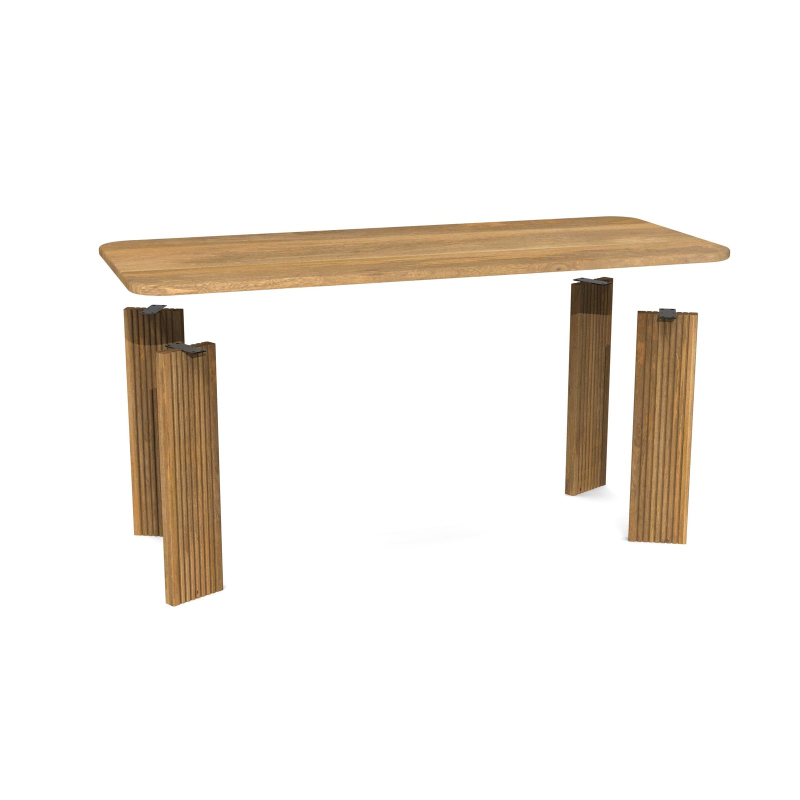 Fluted Console Table - Image 4