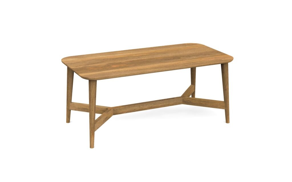 Scandinavian Crossframe Coffee Table
