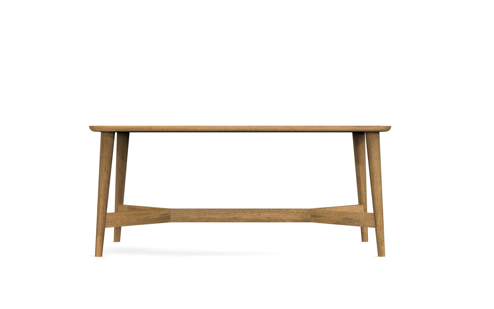 Scandinavian Crossframe Coffee Table - Image 3