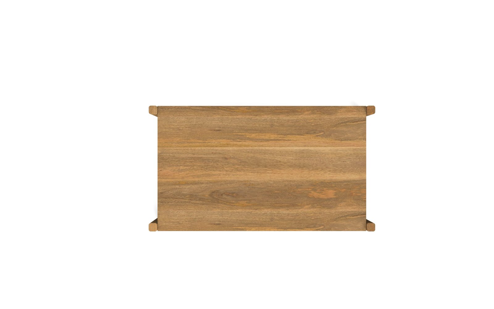Open Shelf Wooden Coffee Table - Image 3
