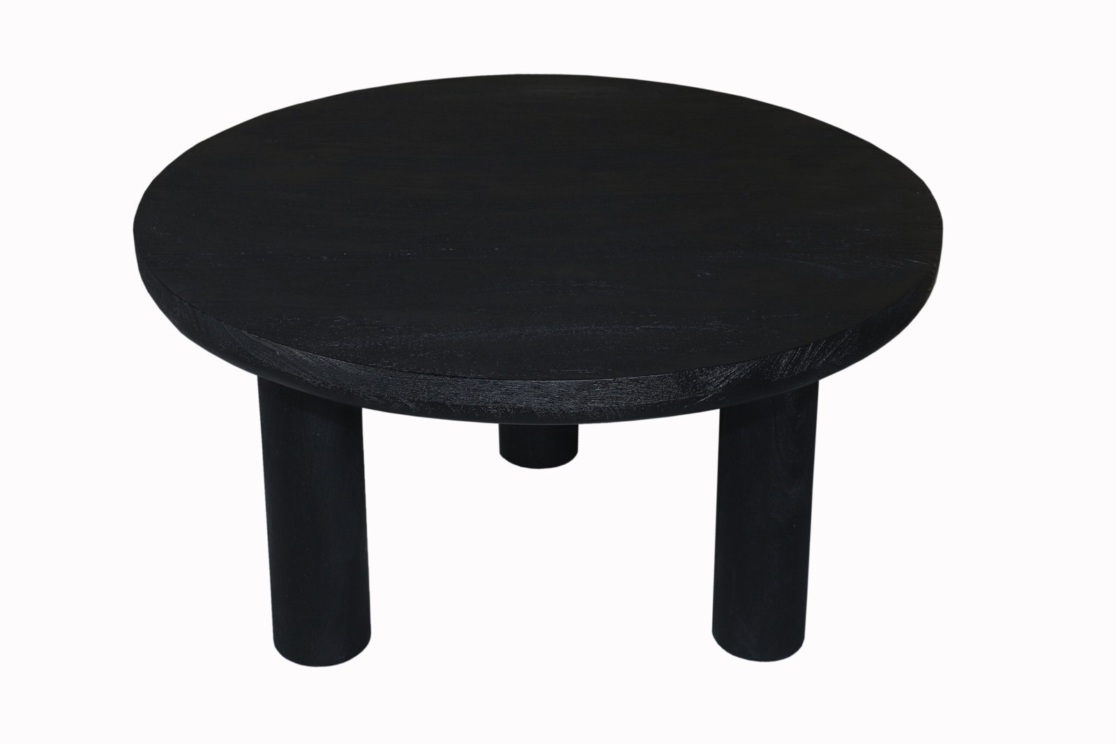 Noir Pillar Round Coffee Table - Image 6