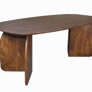 Aura Edge Oval Dining Table