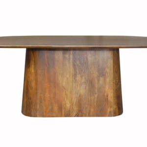 Fluted Oval Dining Table