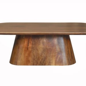 Terra Curve Wooden Dining Table