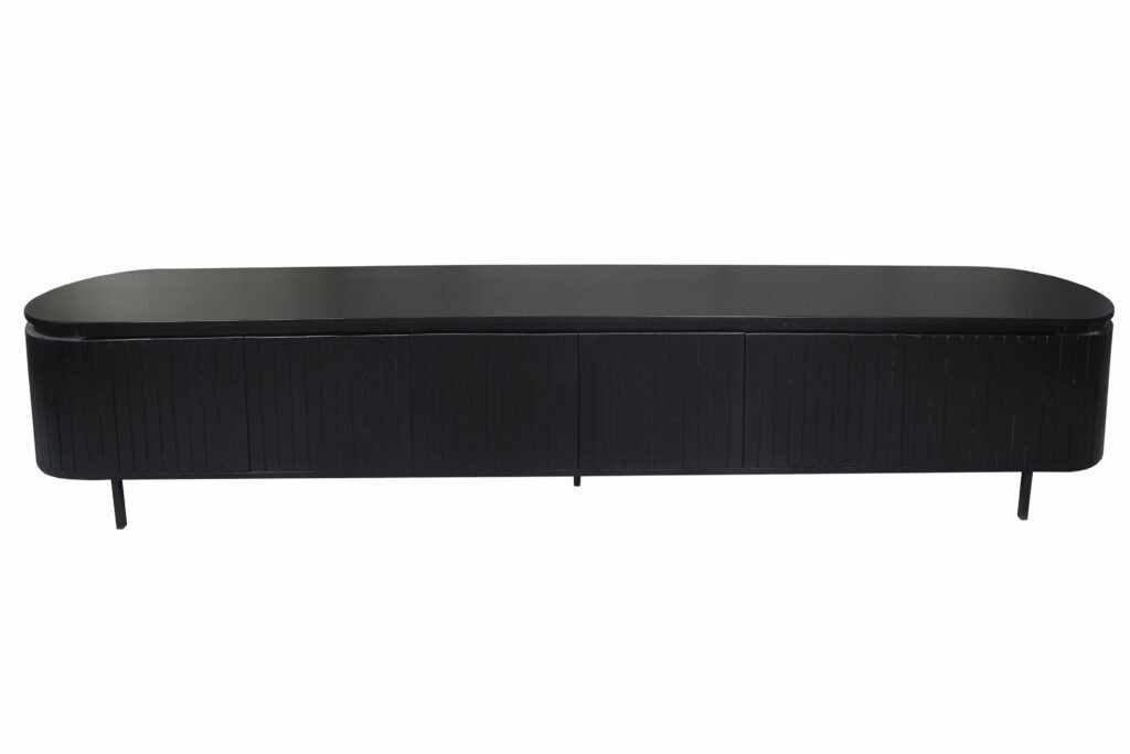 Noir Luxe Storage Console