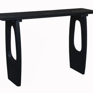 Obsidian Arch Console Table