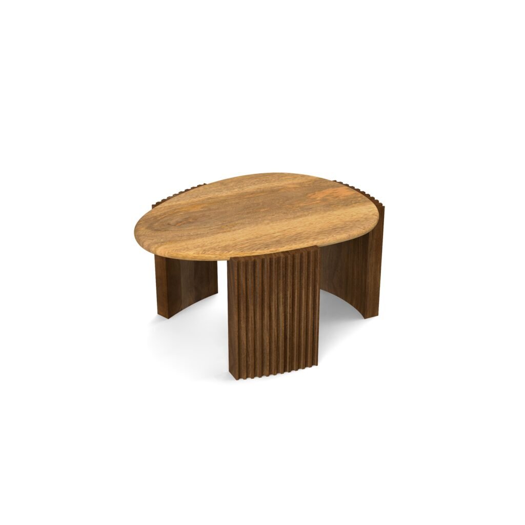 Fluted Duo Coffee Table