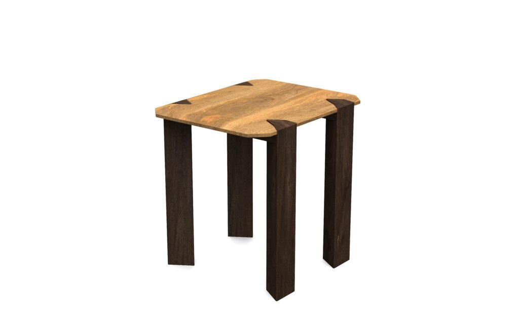 Contrast Frame Side Table