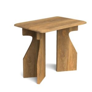 Architectural Curve Side Table