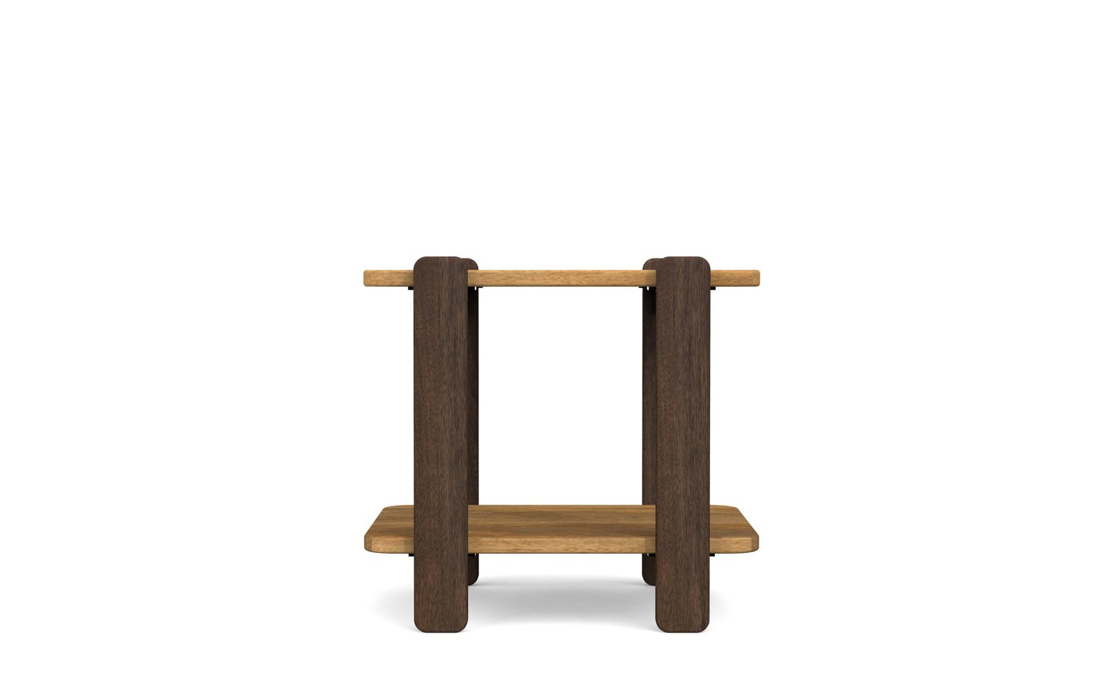 Dual-Tone Pillar Side Table - Image 4