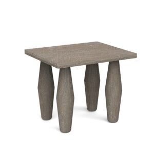 Sculpted Leg Side Table