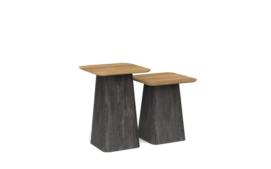 Twin Peak Nesting Side Table Set