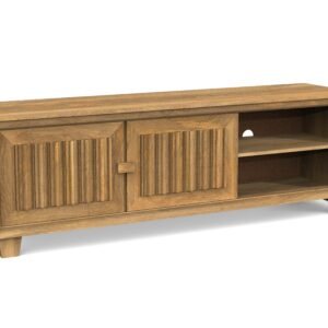 Classic Fluted TV Console