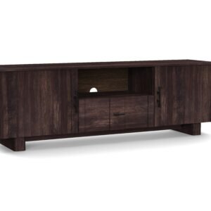 Walnut Contemporary TV Cabinet
