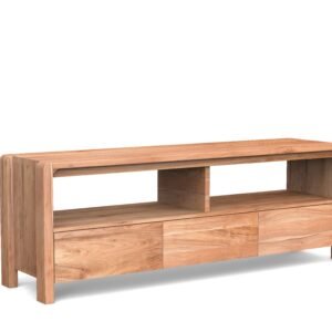 Minimalist Open-Shelf TV Cabinet