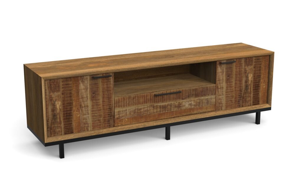 Industrial Rustic TV Cabinet