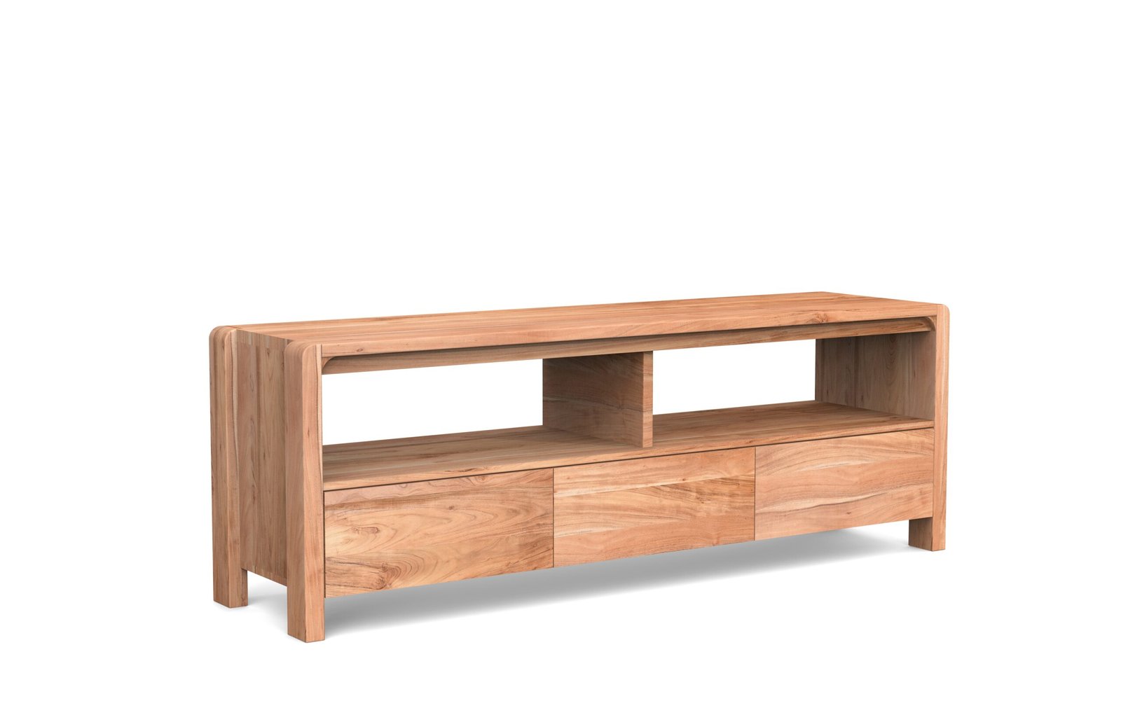 Minimalist Open-Shelf TV Cabinet - Image 2