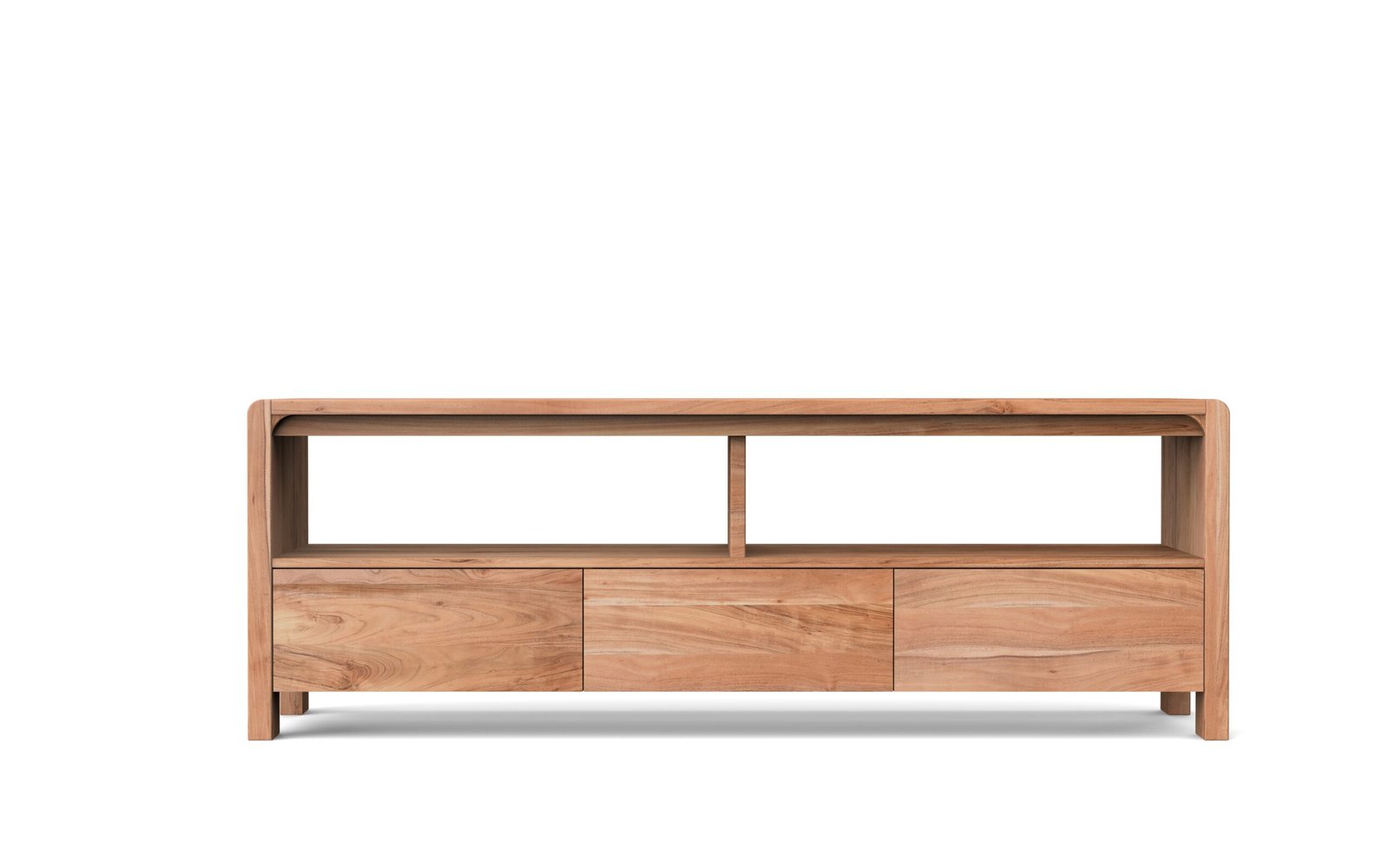 Minimalist Open-Shelf TV Cabinet - Image 4