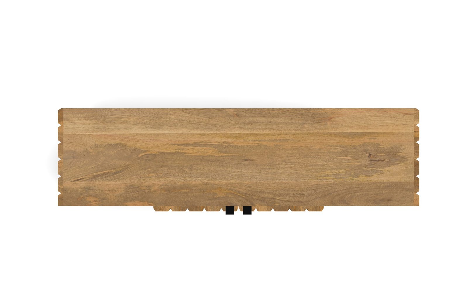 Fluted Wood TV Cabinet - Image 4