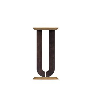 Modern Solid Wood Pedestal Plant Stand
