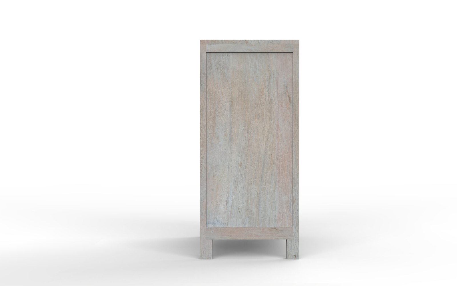 Modern Geometric 2-Door Accent Storage Cabinet - Image 7