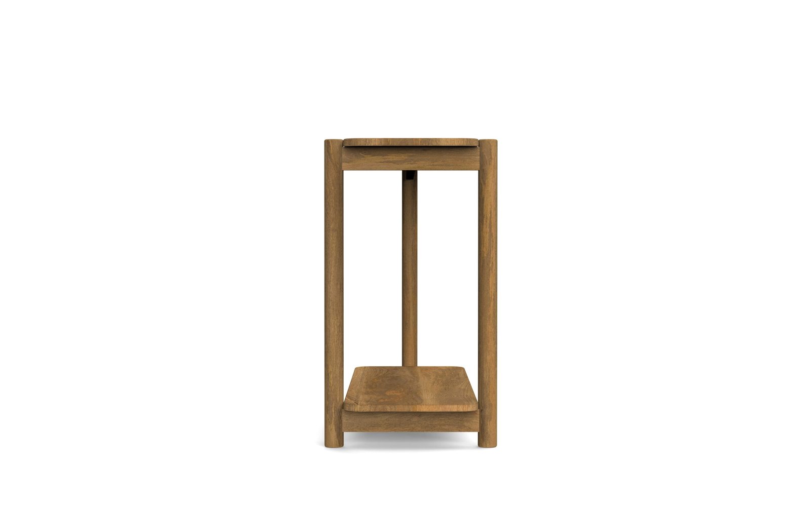 Minimalist Solid Wood Console Table with Lower Shelf - Image 6