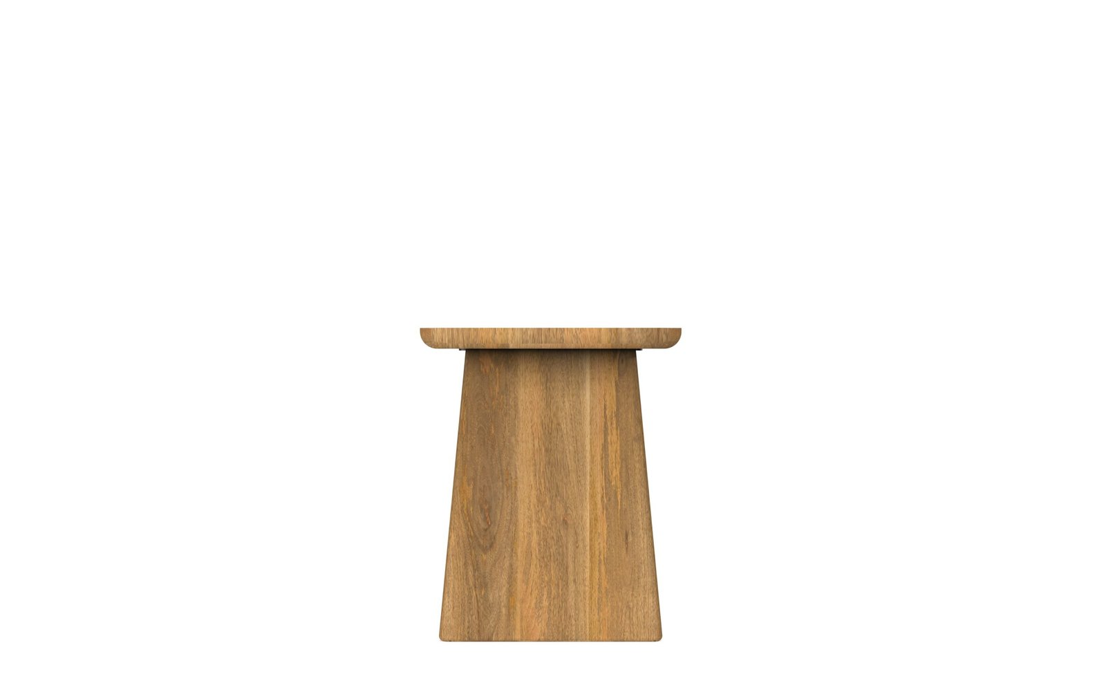 Modern Solid Wood Dining Table & Bench Set - Image 8