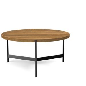 Modern Round Wooden Coffee Table