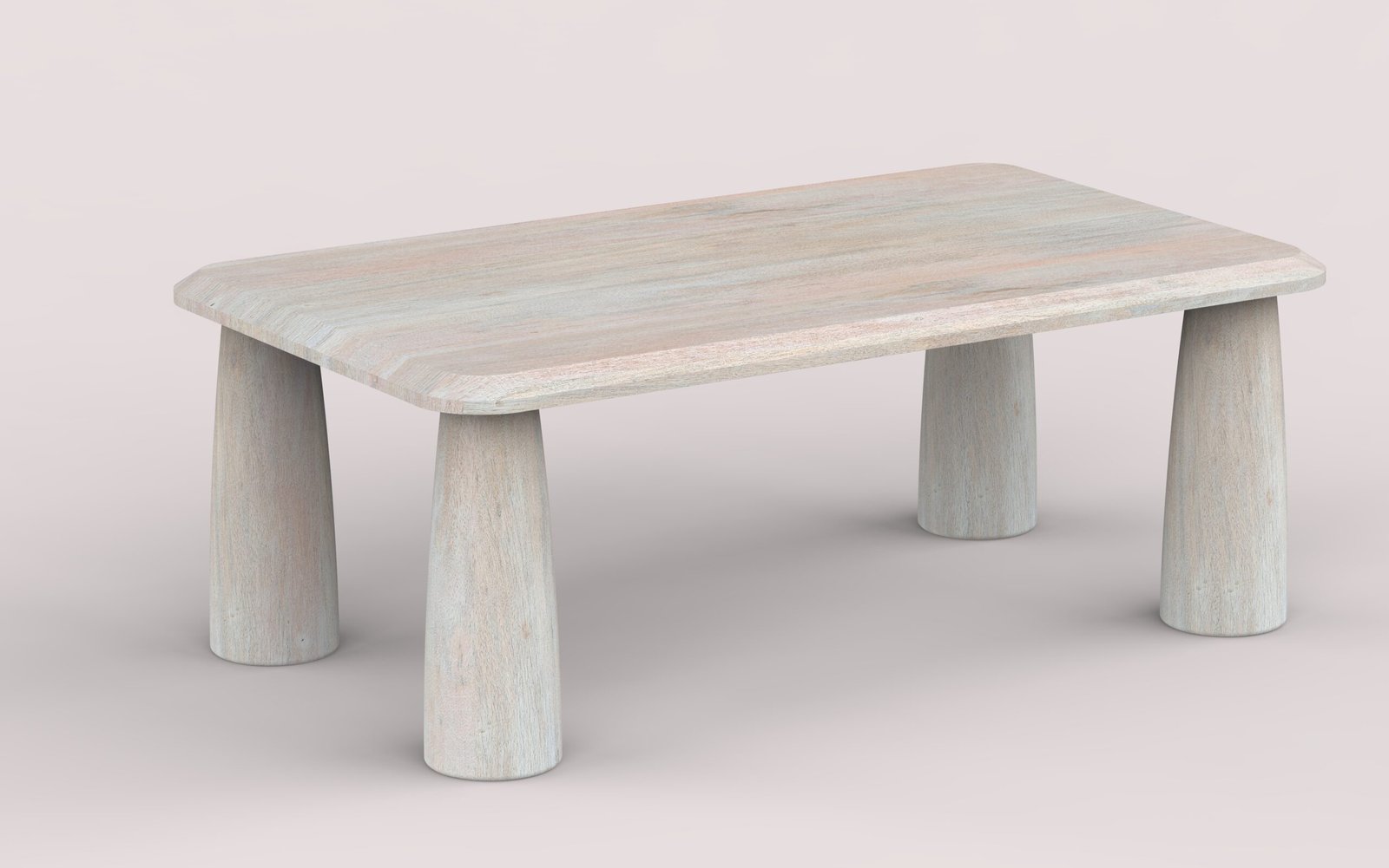 Scandinavian Wooden Coffee Table - Image 4